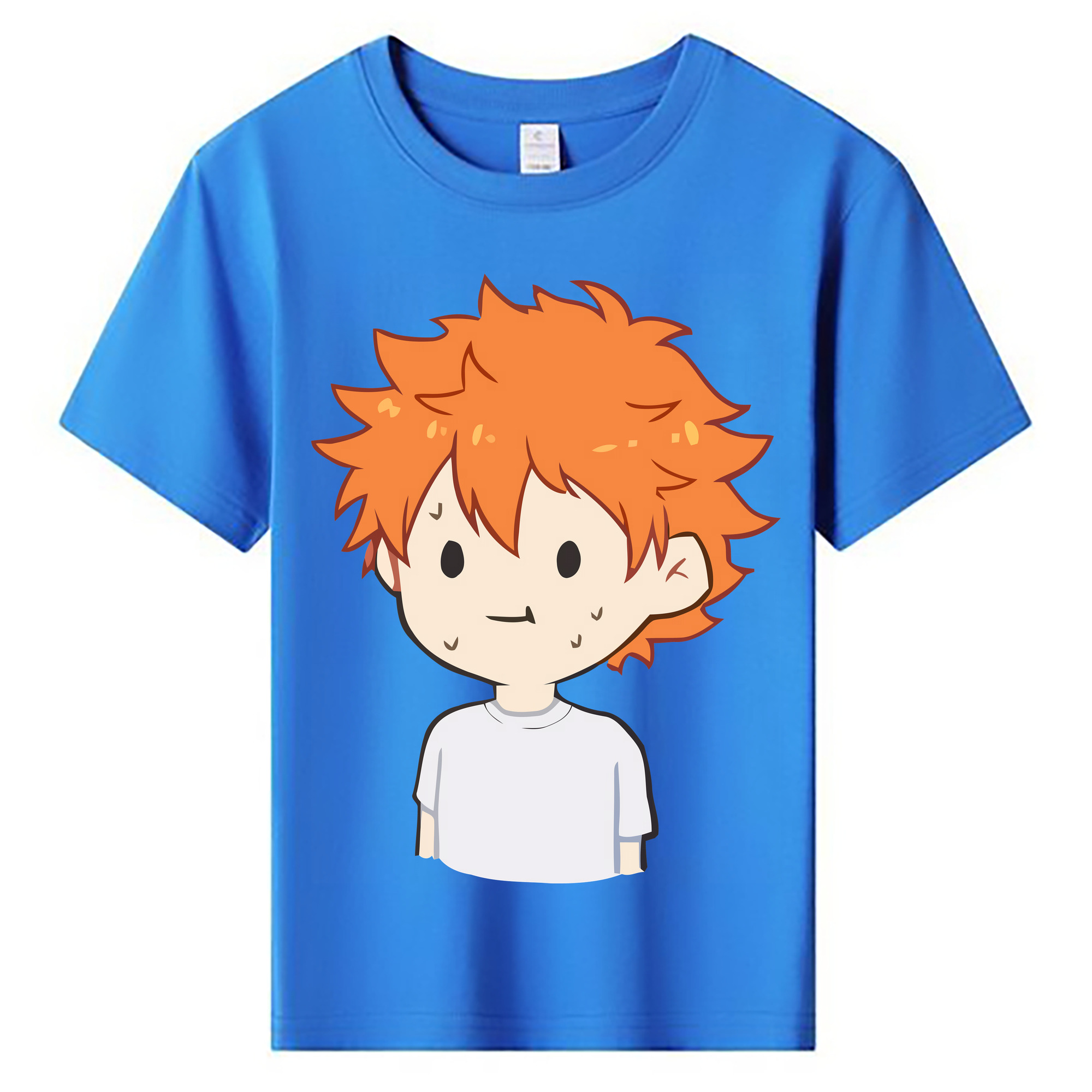 （画像用） ハイキュー!! Haikyu!! 綿100％キッズTシャツ（フロントプリント）